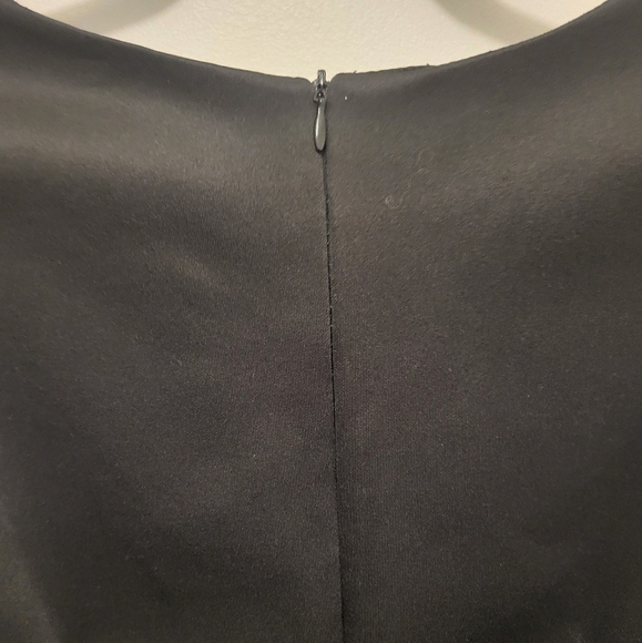 R&M Richards Sleeveless Gold Panel Sheath Dress Size 6 - Picture 8 of 13